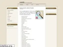 Sites similar to croinfo.org