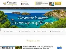 Sites similar to croisieres-exception.fr
