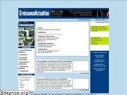 Sites similar to croissanceactualites.com