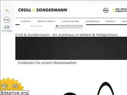Sites similar to croll-sondermann.de