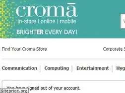 Sites similar to cromaretail.com