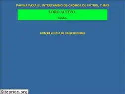 Sites similar to cromosdefutbol.com