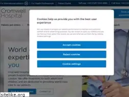 Sites similar to cromwellhospital.com