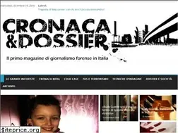 Sites similar to cronacaedossier.it