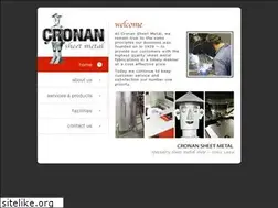 Sites similar to cronansheetmetal.com