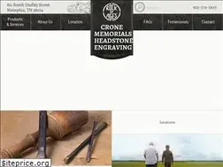 Sites similar to cronememorials.com