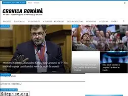Sites similar to cronicaromana.net