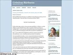 Sites similar to cronicasbarbaras.blogs.com