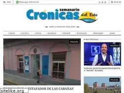 Sites similar to cronicasdeleste.com.uy