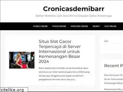 Sites similar to cronicasdemibarrio.com