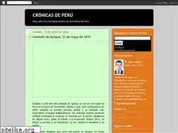 Sites similar to cronicasdeperu.blogspot.com