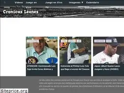 Sites similar to cronicasleones.blogspot.com