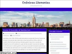 Sites similar to cronicasliterarias.es