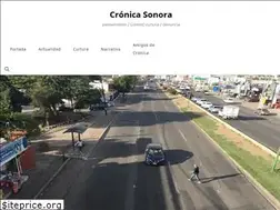Sites similar to cronicasonora.com
