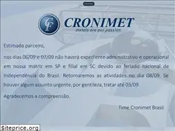 Sites similar to cronimet.com.br