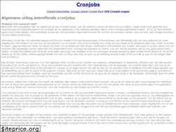 Sites similar to cronjob.nl