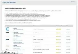 Sites similar to cronjobservices.com