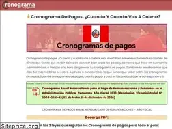 Sites similar to cronogramadepagos.com