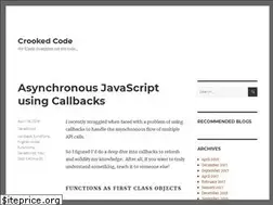 Sites similar to crookedcode.com