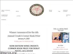 Sites similar to crookscornerbookprize.com