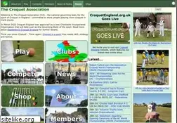 Sites similar to croquet.org.uk