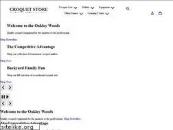 Sites similar to croquetstore.com