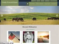 Sites similar to crosbyfuneralhome.com