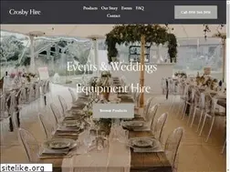 Sites similar to crosbyhire.co.uk