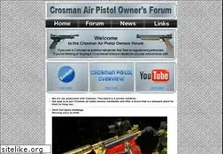 Sites similar to crosman-air-pistol-owners-forum.com