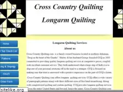 Sites similar to crosscountryquilting.com