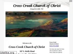 Sites similar to crosscreekcoc.net