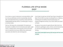 Sites similar to crosscreekfl.com