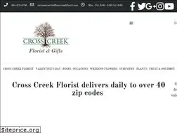 Sites similar to crosscreekflorist.com