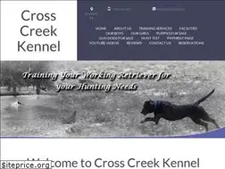 Sites similar to crosscreekkennel.com