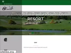 Sites similar to crosscreekresort.com