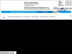 Sites similar to crosscreeksubaru.com