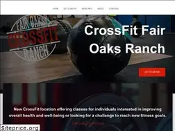 Sites similar to crossfitfairoaksranch.com