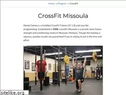 Sites similar to crossfitmissoula.com