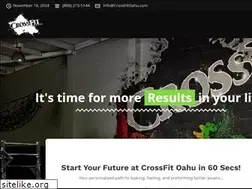 Sites similar to crossfitoahu.com