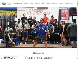 Sites similar to crossfitoneworld.com