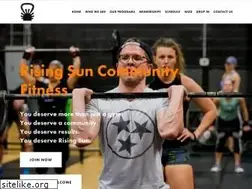 Sites similar to crossfitrisingsun.com