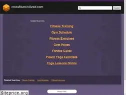 Sites similar to crossfituncivilized.com