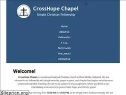 Sites similar to crosshopechapel.org