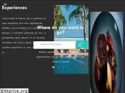 Sites similar to crosshotelsandresorts.com
