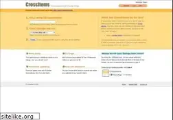 Sites similar to crossitems.com
