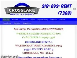 Sites similar to crosslakerental.com
