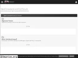 Sites similar to crosslandx-forum.de