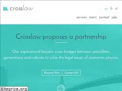 Sites similar to crosslaw.be