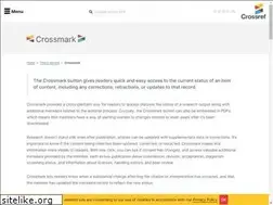 Sites similar to crossmark-cdn.crossref.org