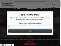 Sites similar to crossomeats.com